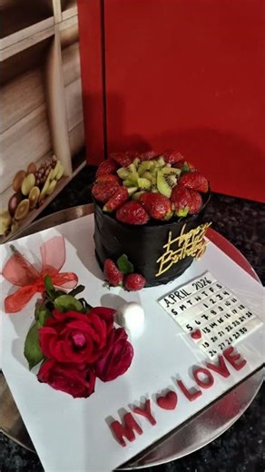 “Strawberry Chocolate Love Cake 🍓❤️ | Maulaaga Trending Reel | Cake Art”