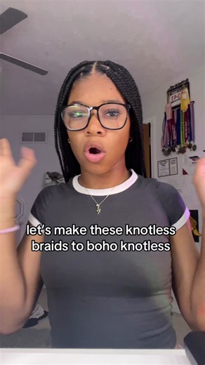 Boho Knotless Braids Tutorial