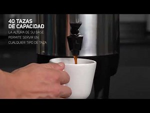 ¿Cómo es la cafetera ☕ percoladora COLUMBA de Taurus? #Cafetera40Tazas