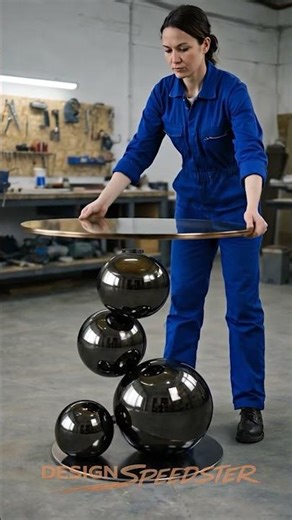 Liquid Art Furniture: The Ultimate Epoxy Ball Table Build!