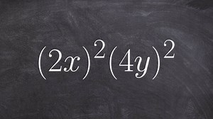 Simplifying using the power of product rule
