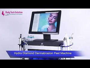 Latest 14 in 1 hydrafacial machine with complete training and full explanation | Body Tech Solution