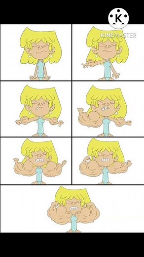 Lori Loud Muscle Growth