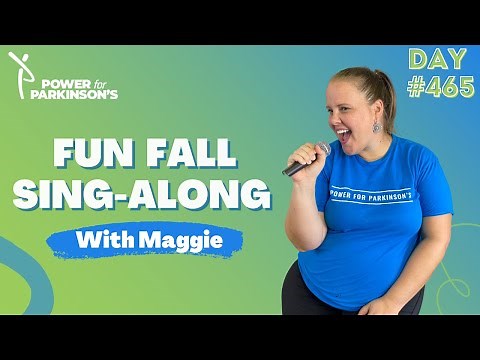 Parkinson's Vocal Exercise Sing-Along with Maggie Moore | Power for Parkinson’s Exercise Videos