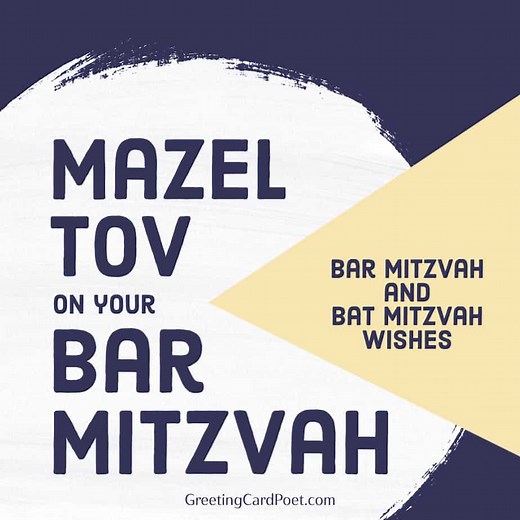 50 Best Bar Mitzvah Wishes and Bat Mitzvah Greetings