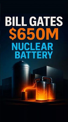 This $650M Nuclear Battery Can Power Cities for Days - Bill Gates