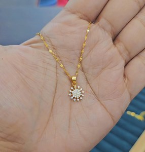 22 karet silver pendent 1200 tk each ( without chain ) Hallmark ase Resell value ase | Babys' Essential