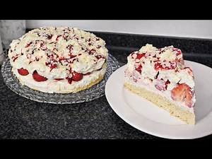 🍓 ERDBEER-SPAGHETTIEISTORTE SELBER MACHEN | DAS BESTE SOMMER-REZEPT ☀️