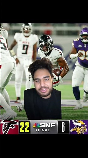 Falcons Beat Vikings 22-6 in a Boring SNF Game