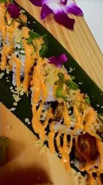Corn Tempura Sushi Roll (Crispy & Creamy!)