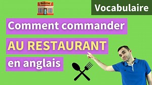 🥘Comment commander au restaurant en anglais : le vocabulaire à connaître (40 expressions)🥘 Découvrez tout le vocabulaire pour être à l'aise au restaurant en anglais. Dans cette vidéo, vous apprendrez à commander un plat, demander une cuisson particulière ou encore payer l'addition. Découvrez notre formation complète pour parlez l'anglais du voyage facilement et sereinement en cliquant ici: https://www.ispeakspokespoken.com/programme-voyage Lisez la fiche de vocabulaire sur notre blog: https://