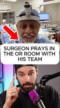 Surgeon Goes Viral For Praying Over His Operating Room! 👑🔥 #faith #christian #shorts s