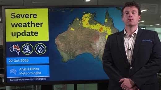 Severe Weather Update: Intense heat and elevated fire danger for NSW and Qld. Video current: 10.30am AEDT Wednesday 22 October 2025. For the latest forecasts and warnings go to our website www.bom.gov.au or the BOM Weather app. | Bureau of Meteorology