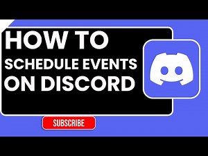 How to Schedule Events on Discord (2026 Guide) | Plan Server Activities Tutorial