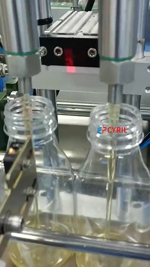 Double-head honey filling machine | Henan Cyril Machinery Equipment Co.,LTD