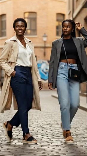 Petite astuce simple que personne ne dit : plus ta chaussure est stable et douce, plus ta posture s’embellit naturellement. On croit souvent que la posture se travaille par l’effort… alors qu’elle se révèle par le confort. Les talons ne sont pas ennemis. Mais certaines catégories sont plus adaptées à la vraie vie active. La compensée 5cm, c’est le parfait milieu. Ni trop, ni trop peu. Juste assez pour te donner présence, hauteur, allure… sans t’obliger à endurer cet inconfort. C’est ça la vraie 