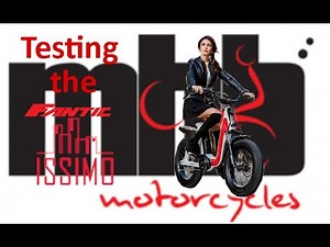 Testing the Fantic Issimo from MHB Motorcycles