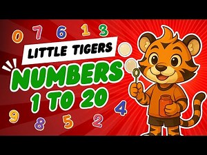 Read Along Numbers | Learn to Count with Little Tigers