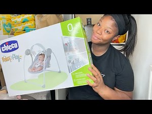 UNBOXING | PUTTING TOGETHER THE BABY SWING| GETTING READY FOR THE BABY