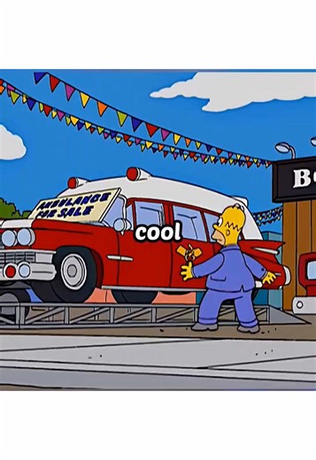 Homer became an ambulance driver by @_SimpsonsFan #_SimpsonsFan #TheSimpsonsDaily #thesimpsons @hulu @TheSimpsons #TheSimpsons @FOXTV #FOX @AniDom @DisneyPlus @DisneyPlusTR