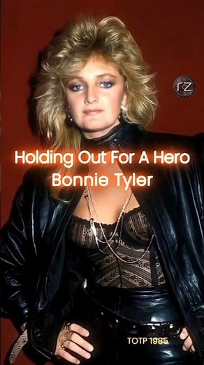 Bonnie Tyler – “Holding Out for a Hero” Live in 1985 | 80s Power Anthem ⚡🎶