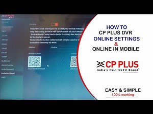 How to Online CP Plus DVR | CP Plus CCTV Camera Connect in Mobile