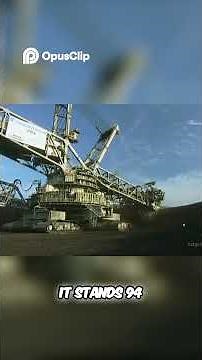 Giant Bagger The World's Largest Earth Moving Machine!