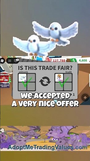 Trading MEGA Turtle Doves in Adopt Me! What Are They Worth?