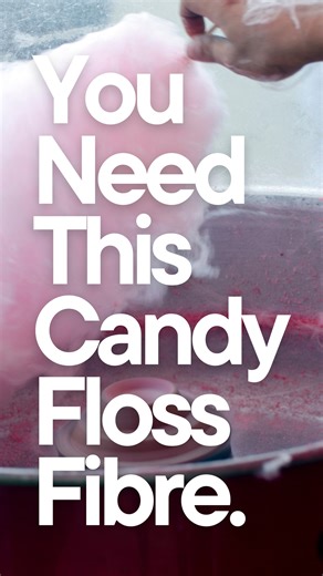  Candy floss… but make it healthy  That’s what Pure As Inulin...