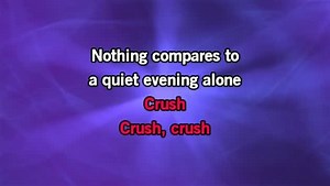 Karaoke Crushcrushcrush - Paramore - CDG, MP4, KFN - Karaoke Version