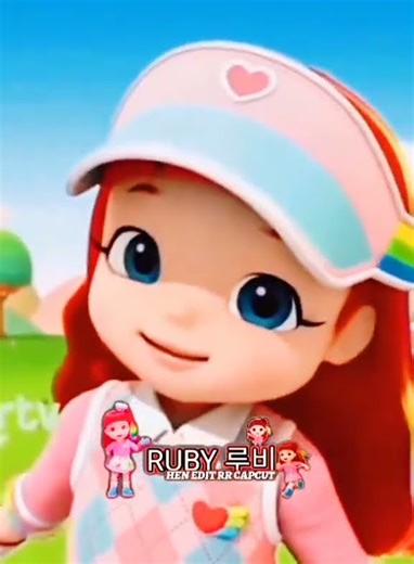 🌈 Rainbow Ruby skin pemain golf #rainbowruby #jj #edit #story