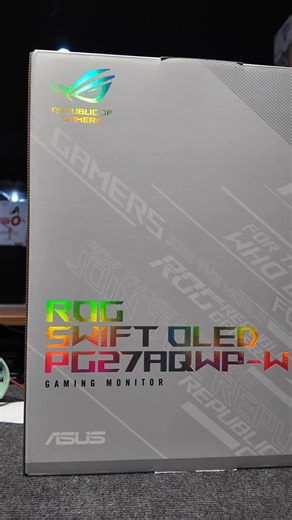 ASUS ROG SWIFT OLED PG27AQWP-W 540hz OLED MONITOR #gaming #pc #pcsetup #fyp | PC Configure Computer Center | Facebook