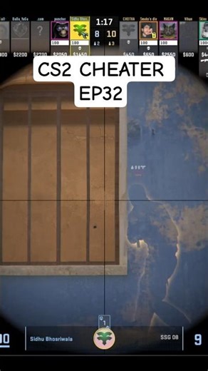 CS2 CHEATER EP 32 - WALLHACK #csgo