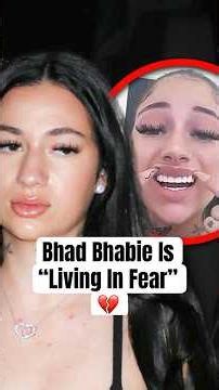 Bhad Bhabie Is "Living In Fear" #shorts #BhadBhabie #BarbaraBregoli