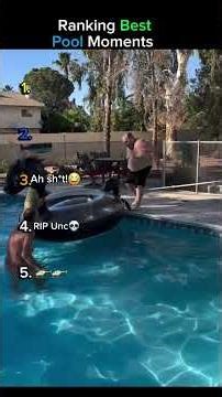 Ranking best pool moments😂