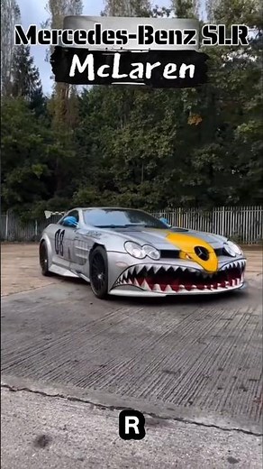 The Legendary Mercedes-Benz SLR McLaren HDK: A Shark Among Supercars