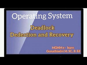 Deadlock Detection and Recovery in Operating system... tamil