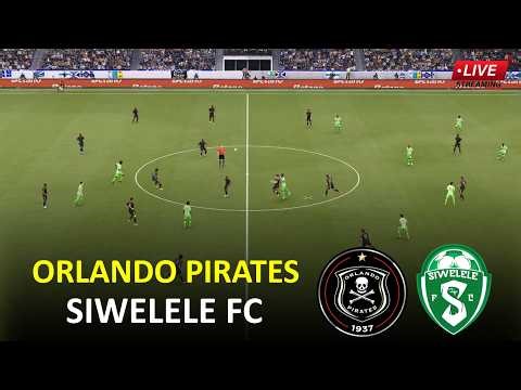 🔴Orlnado Pirates vs Siwelele Live I South African Premiership 2026 Full Match Video Game Simulation