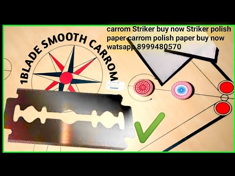 how to make carrom board smooth || with one blade extra smooth carrom|| vidarbha carrom