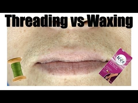 Threading VS. Waxing the UPPERLIP