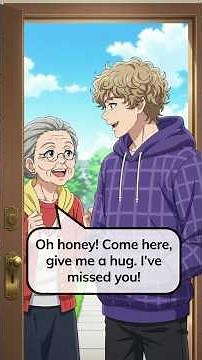 😱 Haven’t Seen Grandma in a Month | Visiting Grandma After a Long Time ❤️ #learnenglish #english