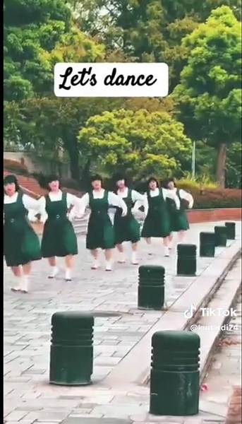 La paloma Dance Of Japanese Students | tiktok dance