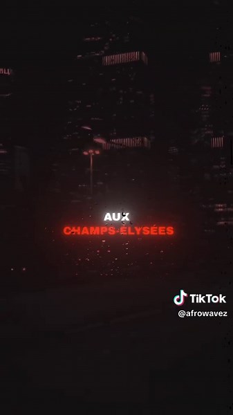 Aux champs-élysées - Joe Dassin #speedup #speedsongs #paroles #auxchampselysées #song