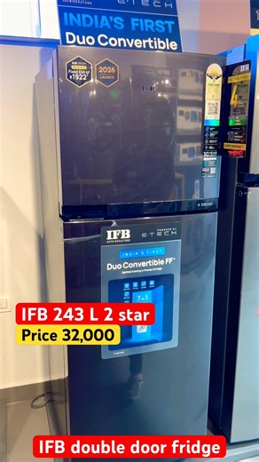 IFB double door refrigerator// new double door fridge