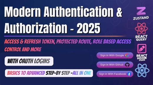 Authentication and Authorization in React with OAuth 2.0 (2025 Guide with RBAC & Refresh Tokens) | Codeek