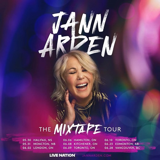 Tickets for Jann Arden’s MIXTAPE Tour are on sale now! Experience her new album MIXTAPE, plus all your favourite ’90s hits live at Northern Alberta Jubilee Auditorium on June 23. | Jann Arden