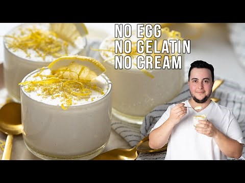 Easy 3-Ingredient Lemon Mousse