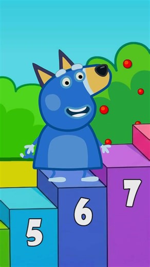 Learn to Count 1–10 with Colors🌈#kidssong #counting #kindergarten #preschool