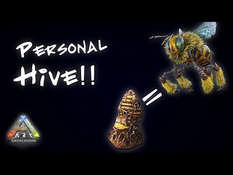 Ark: How to Tame Queen Bee (Personal Bee Hives)