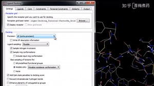 Glide Ligand Docking Calculation
